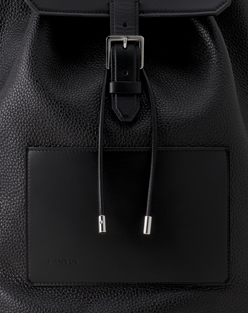 CATCH BY LANVIN LEATHER BACKPACK 7