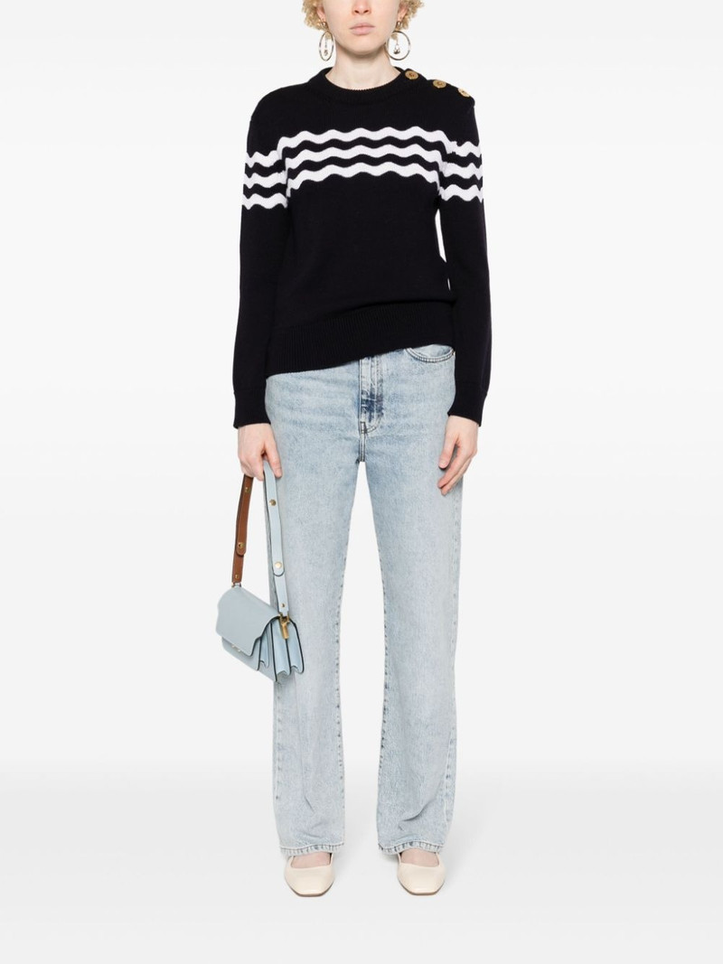 PATOU Wave knitted jumper outlook