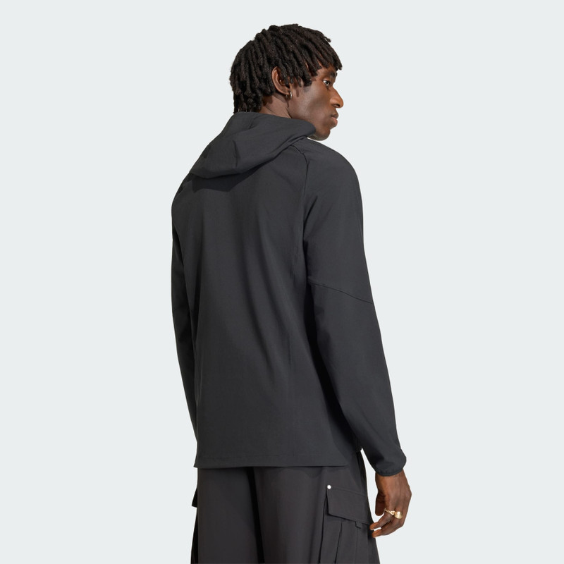 San Jose Earthquakes Tiro Travel Full Zip Windbreaker 3