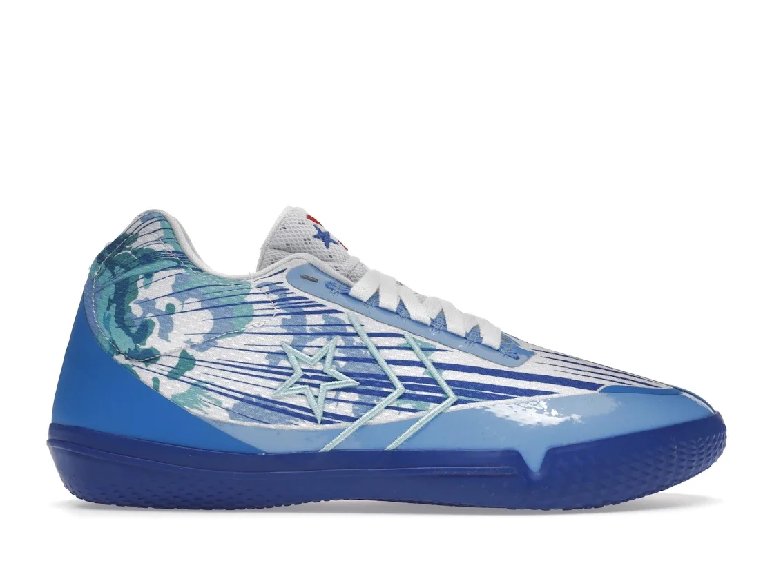 Converse All Star BB Evo Blue Red Split Graphic - 1