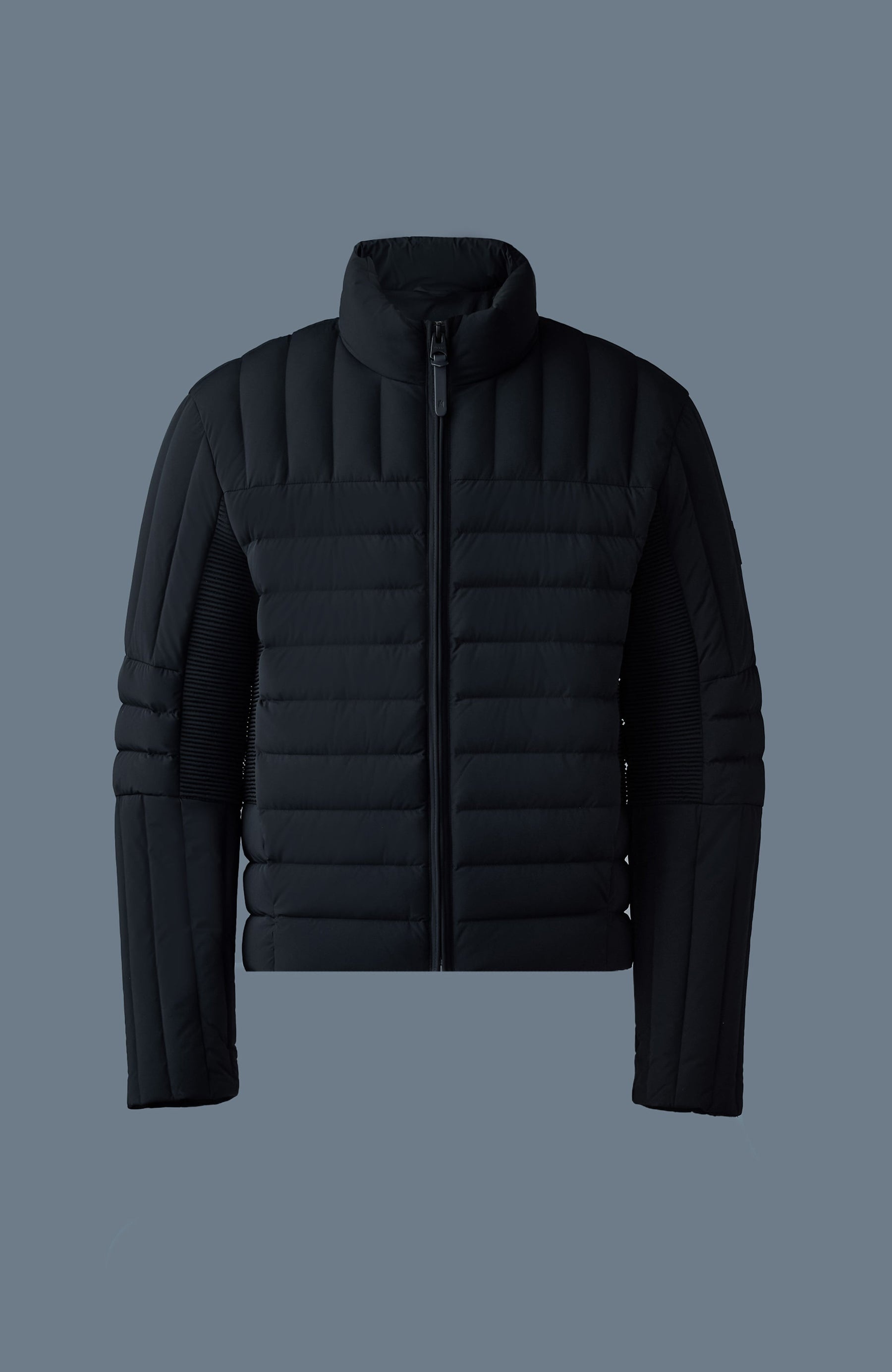 TRAVIS Perpendicular channel quilt down jacket - 2