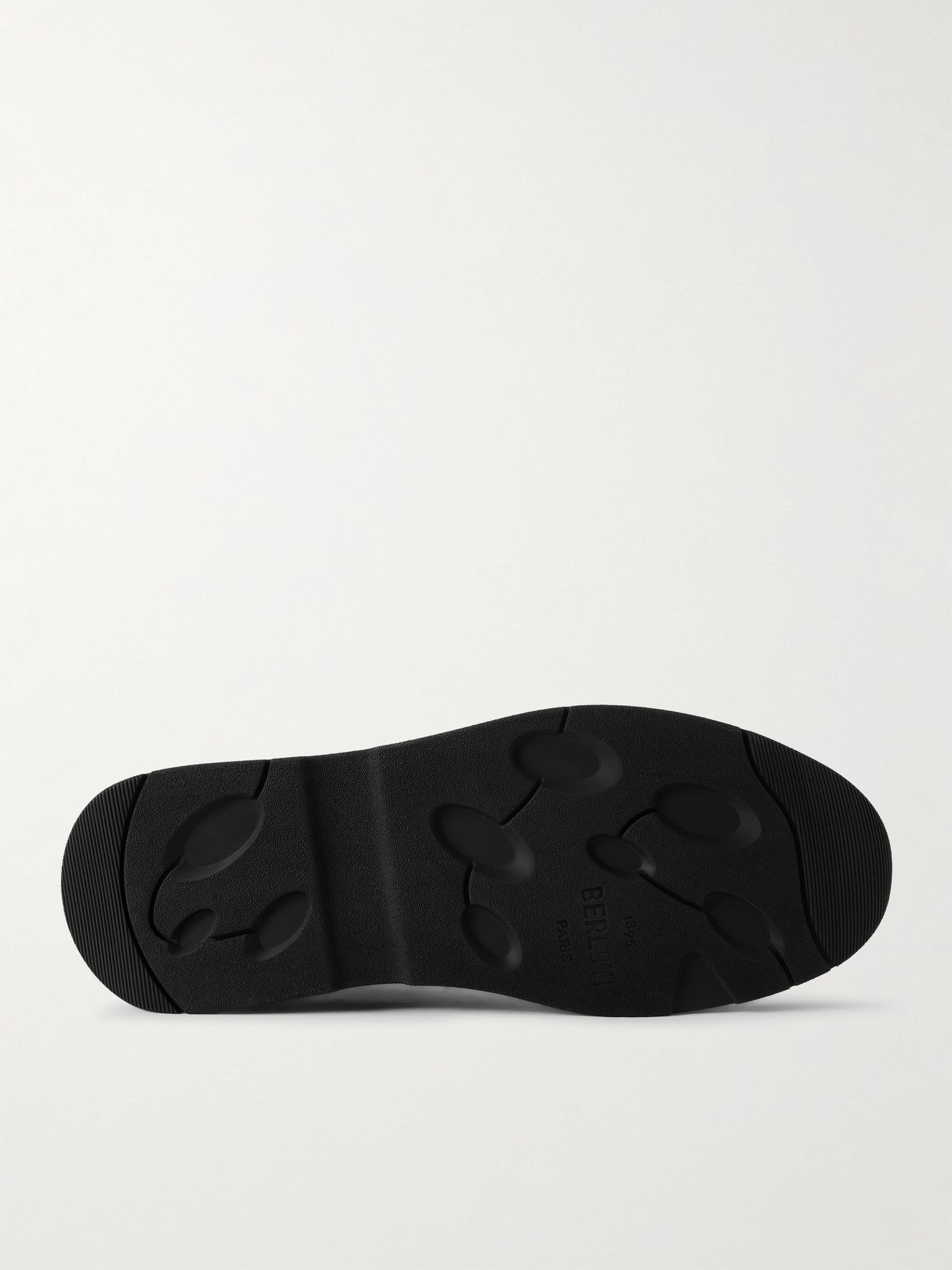 Échappée Leather Slip-On Desert Boots Black - 3