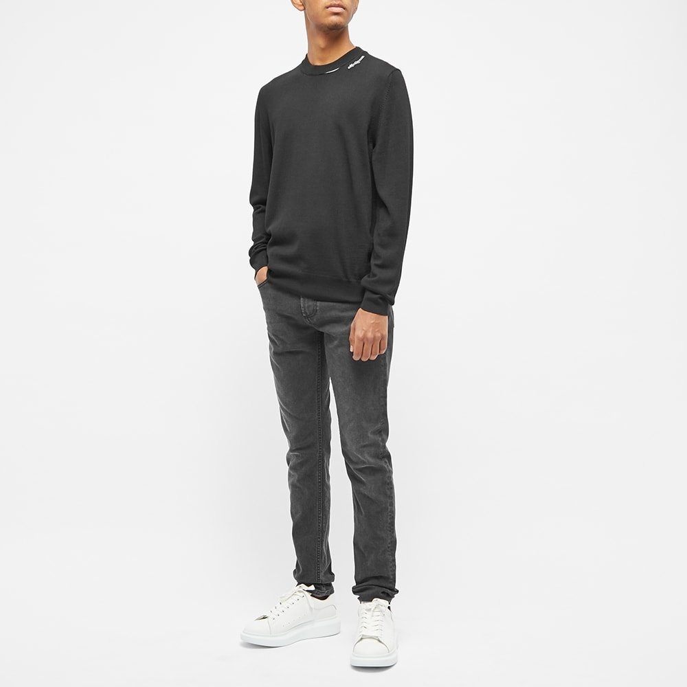 Alexander McQueen Logo Crew Knit - 5