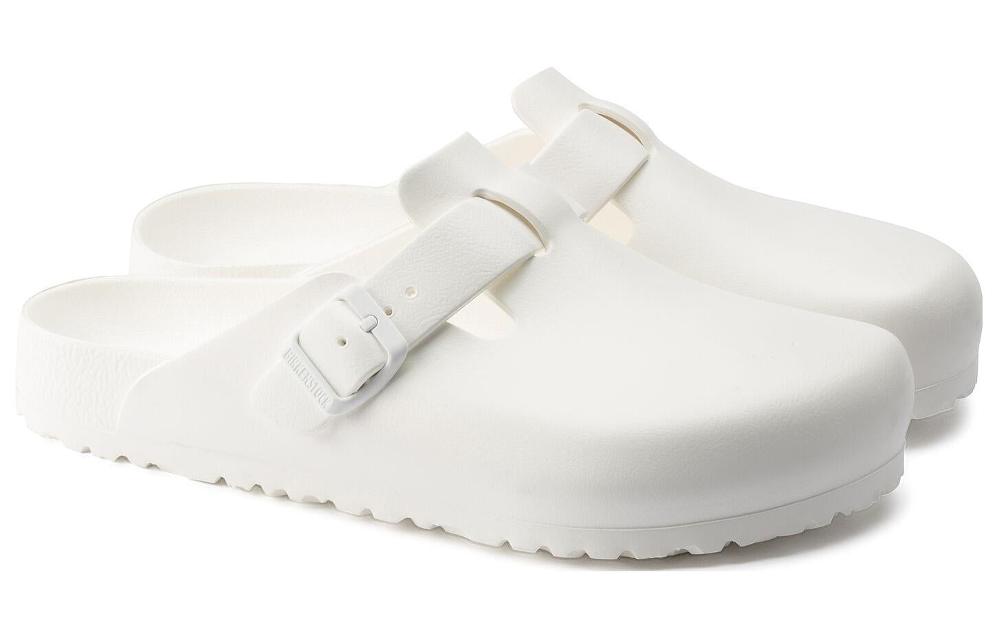 (WMNS) Birkenstock Boston Essentials EVA Narrow Fit 'White' 0127133 - 4