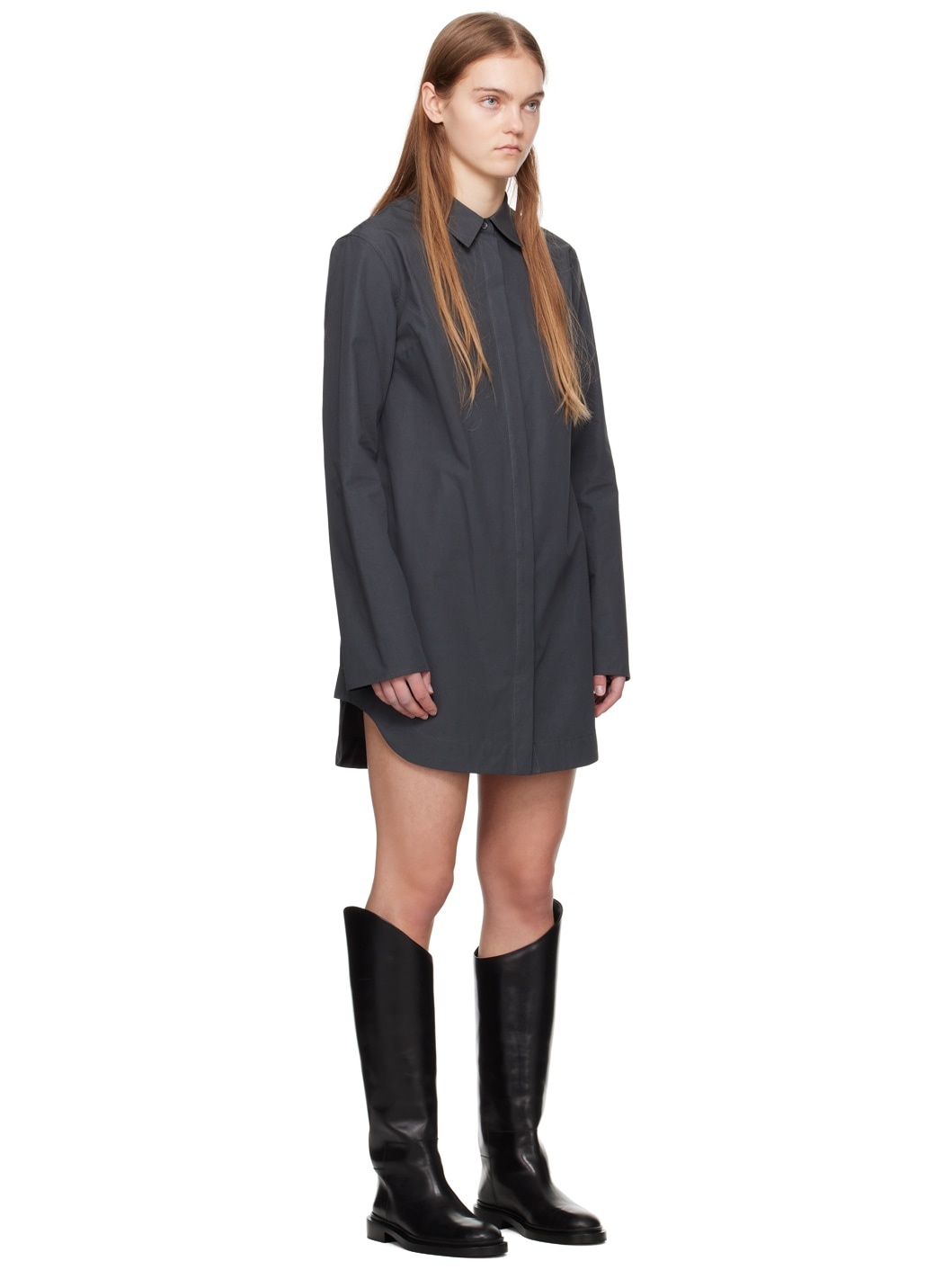 Gray Eknath Minidress - 2