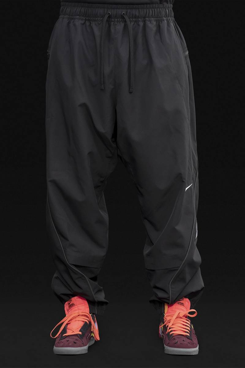 GGG-P2-010 Nike® Acronym® Track Pant Woven Black/Black 1