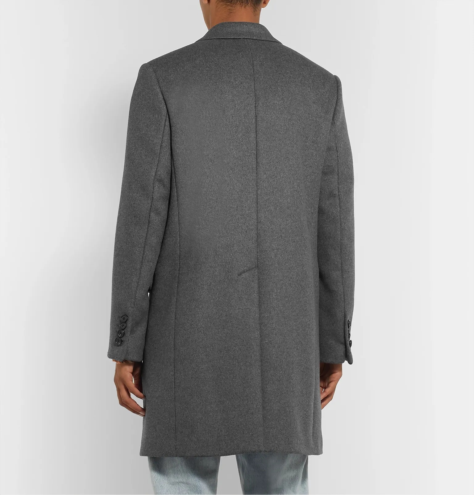 Gavin Mélange Wool-Blend Overcoat - 5