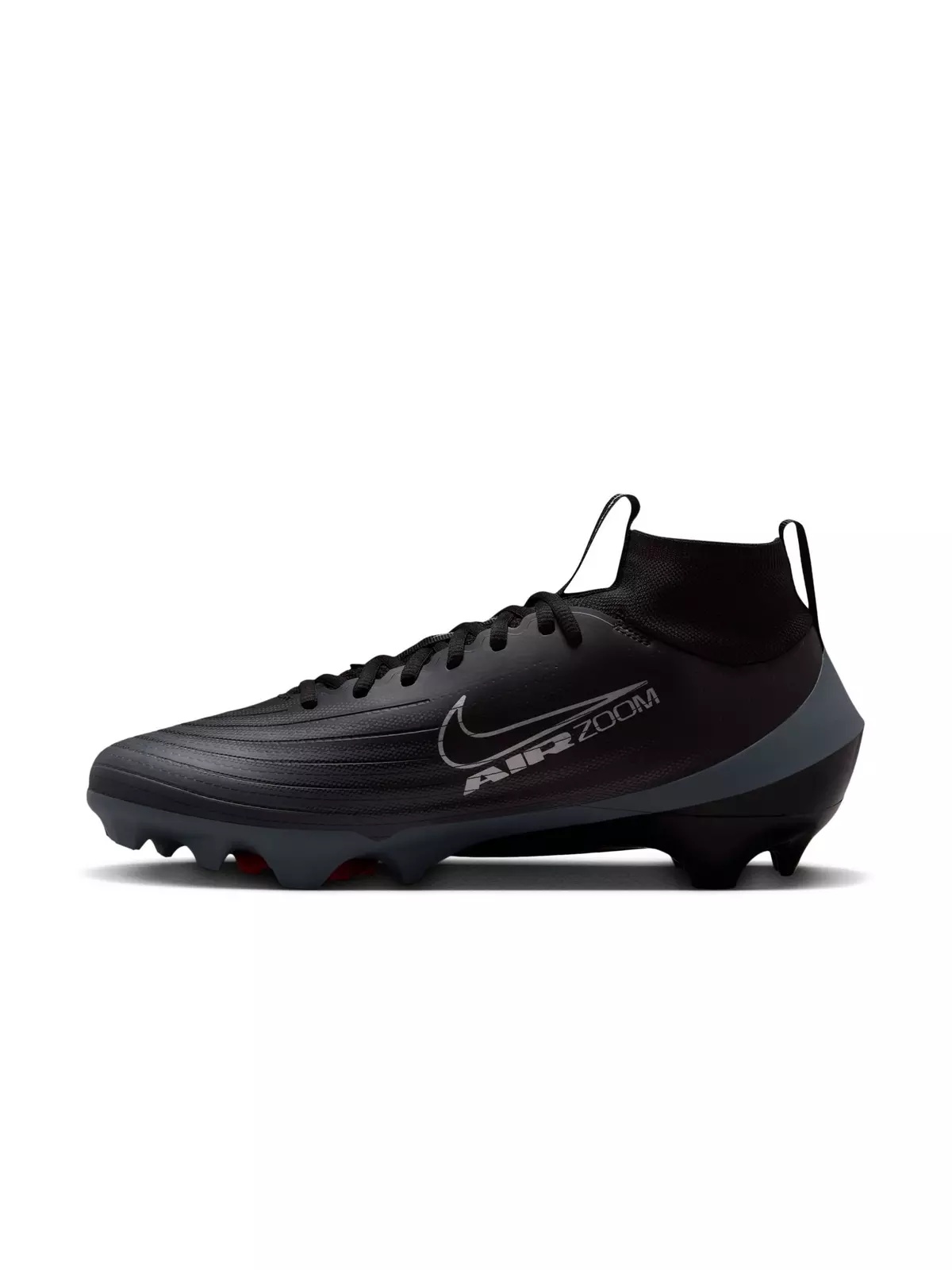 Vapor Pro 1 "Black/Dark Grey/Bright Crimson" Men's Football Cleat - 4