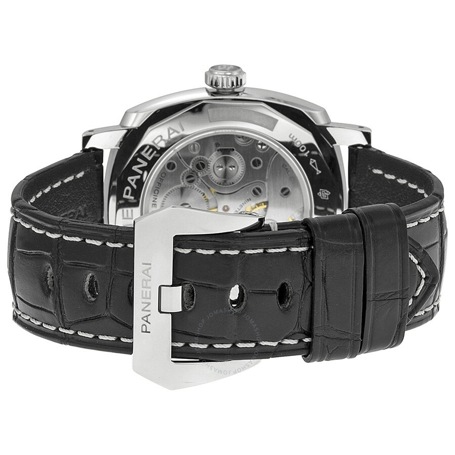 Panerai Radiomir 1940 Hand Wound Black Dial Black Leather Men's Watch PAM00512 - 3