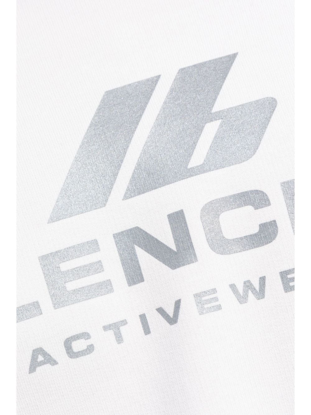 logo-print cotton sweatshirt - 5