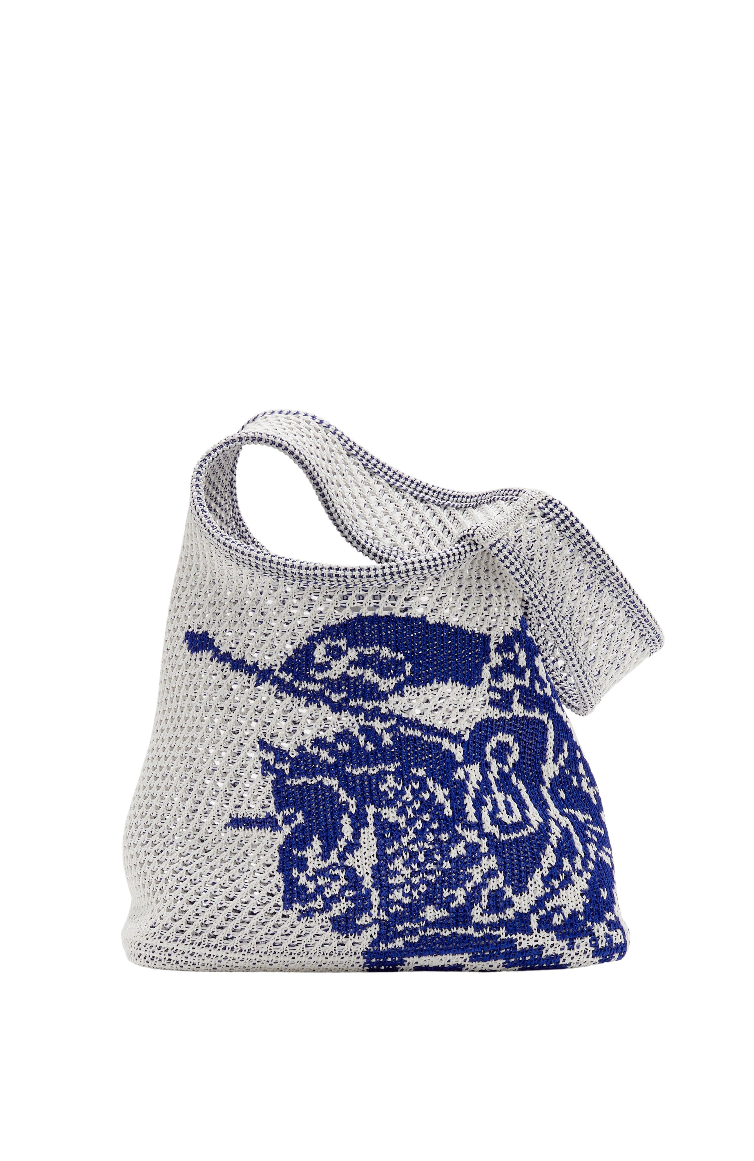 burberry Large EKD Crochet Bag in White at Nordstrom - 1