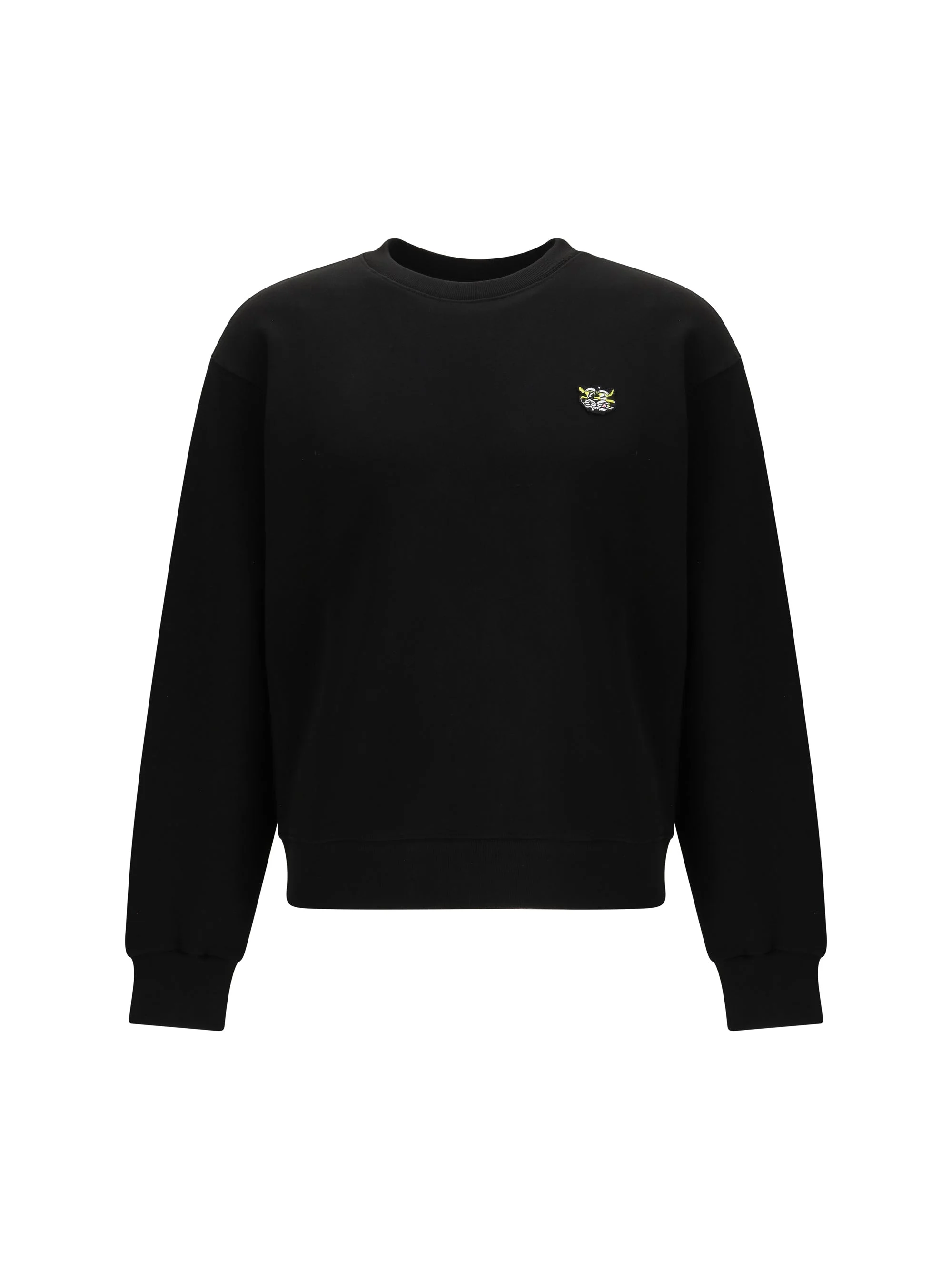 Kenzo Men Cotton Sweatshirt With The Kenzo Wild Tiger Embroidery - 1