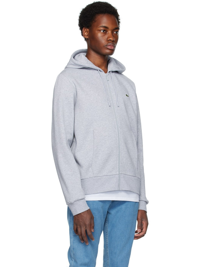 Gray Zip Hoodie 2