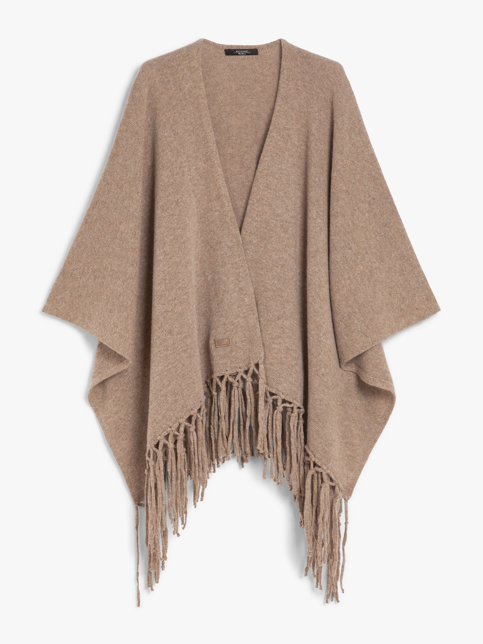 POMPOSA Pure wool poncho - 1
