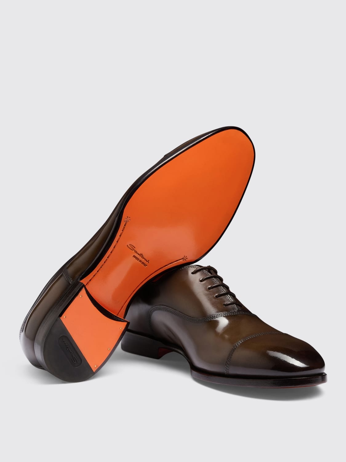 Brogue shoes men Santoni - 3