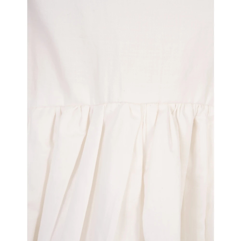 Jil Sander WHITE COTTON MINI DRESS | miinto | REVERSIBLE