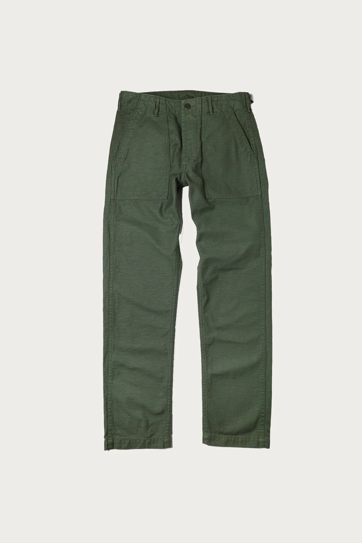 Slim Fit Fatigue Pants - Green - 1