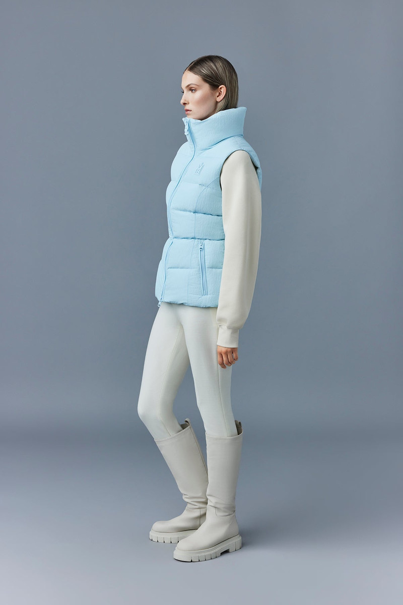 CHAYA-TR tactile ripstop down vest for ladies 3