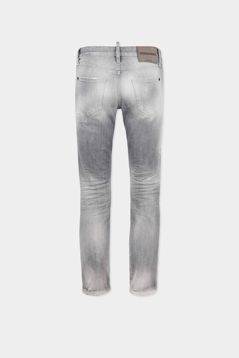 DSQUARED2 BRUSHED GREY WASH SKINNY JEANS outlook