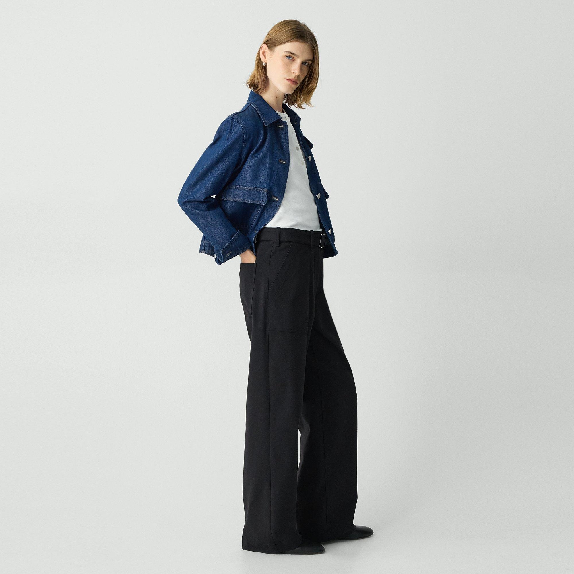 Utility Wide-Leg Pant in Neoteric Twill - 3
