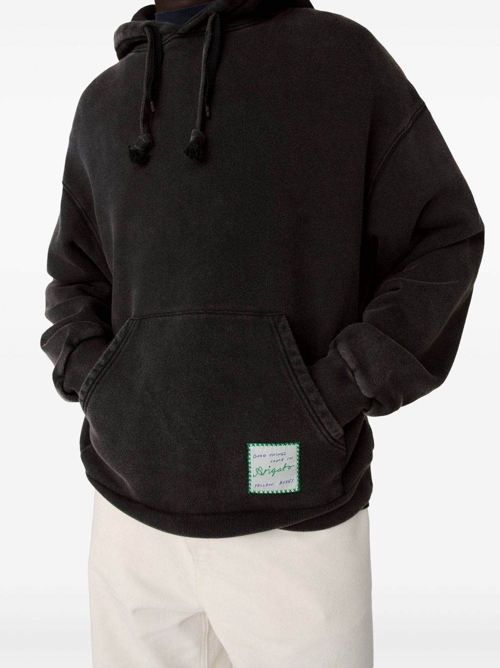 logo-patch hoodie - 4