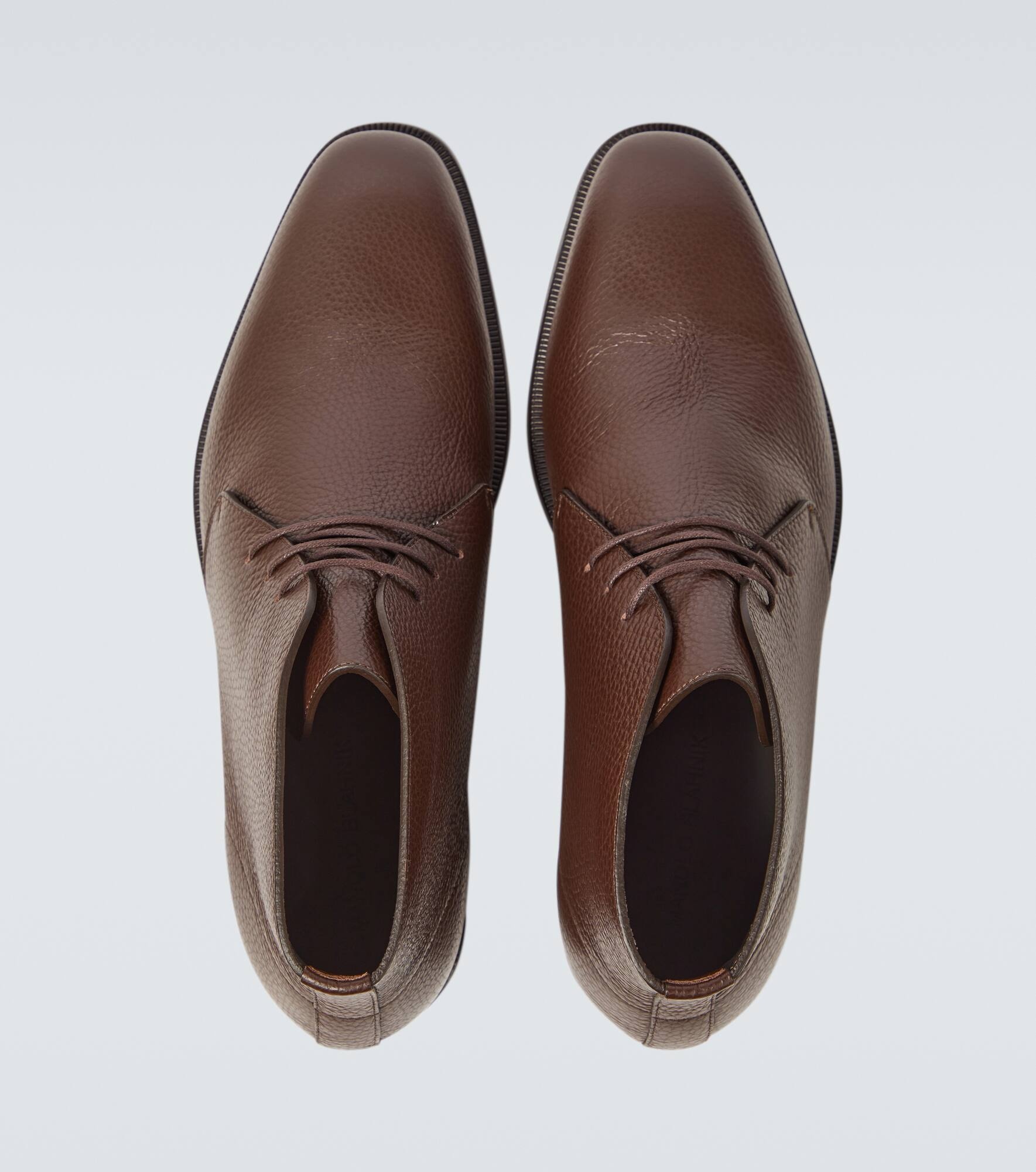 Berwick leather desert boots - 4