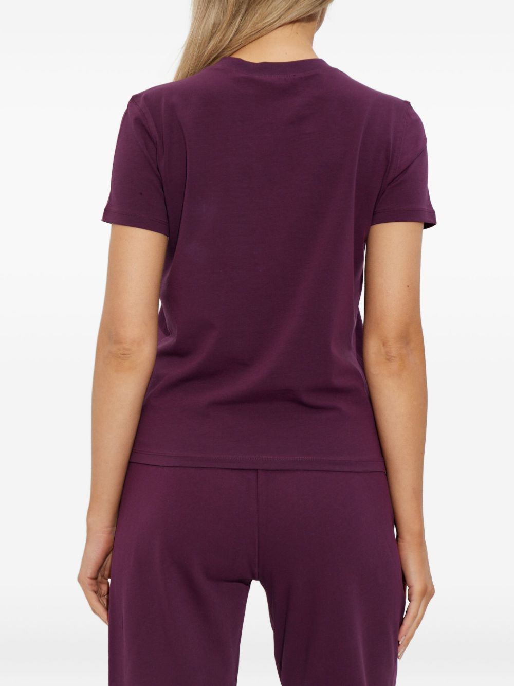 crystal-embellished T-shirt - 4