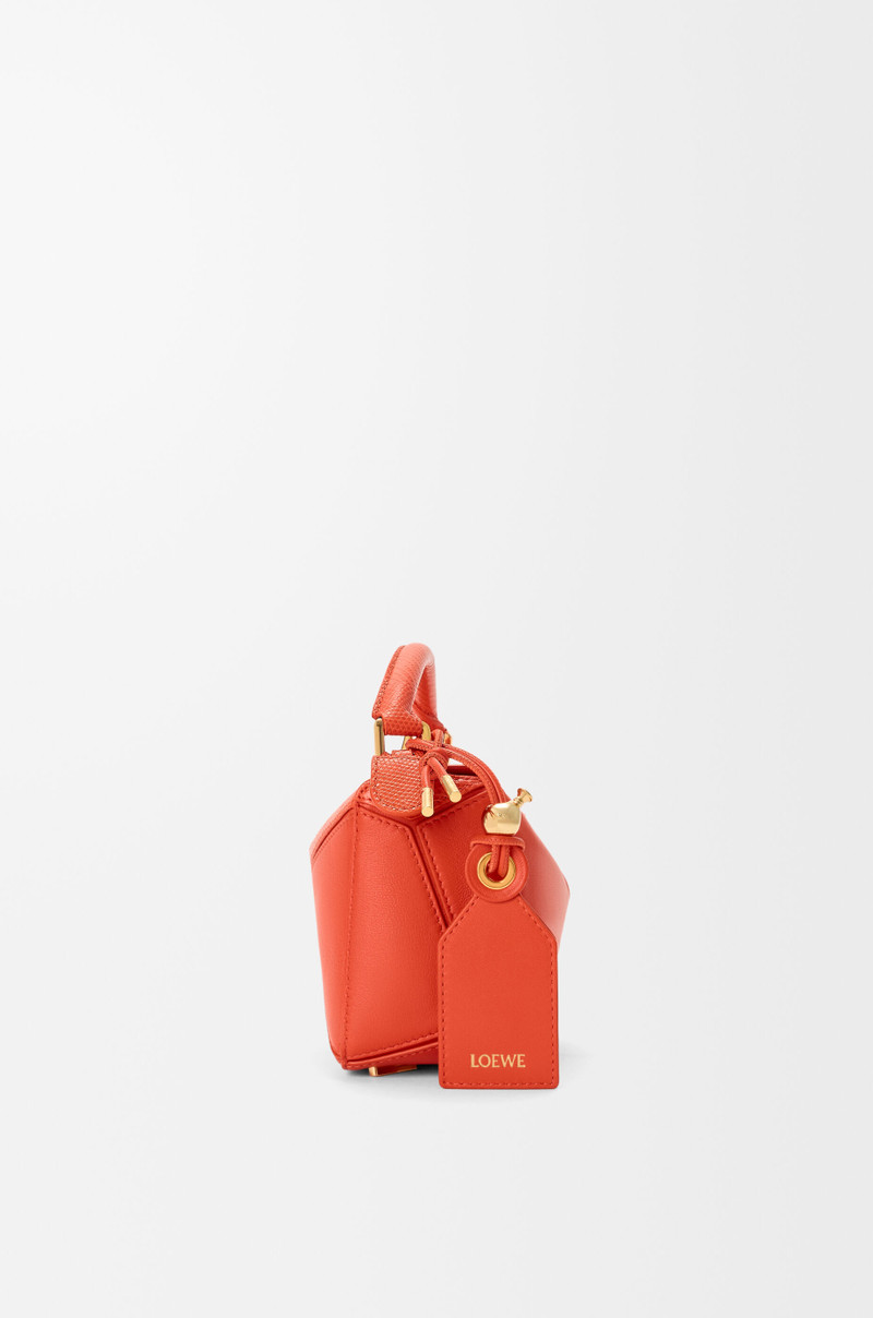 Mini Featherlight Puzzle bag in lizard and nappa lambskin 4