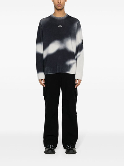 A-COLD-WALL* Gradient logo-embroidered jumper outlook
