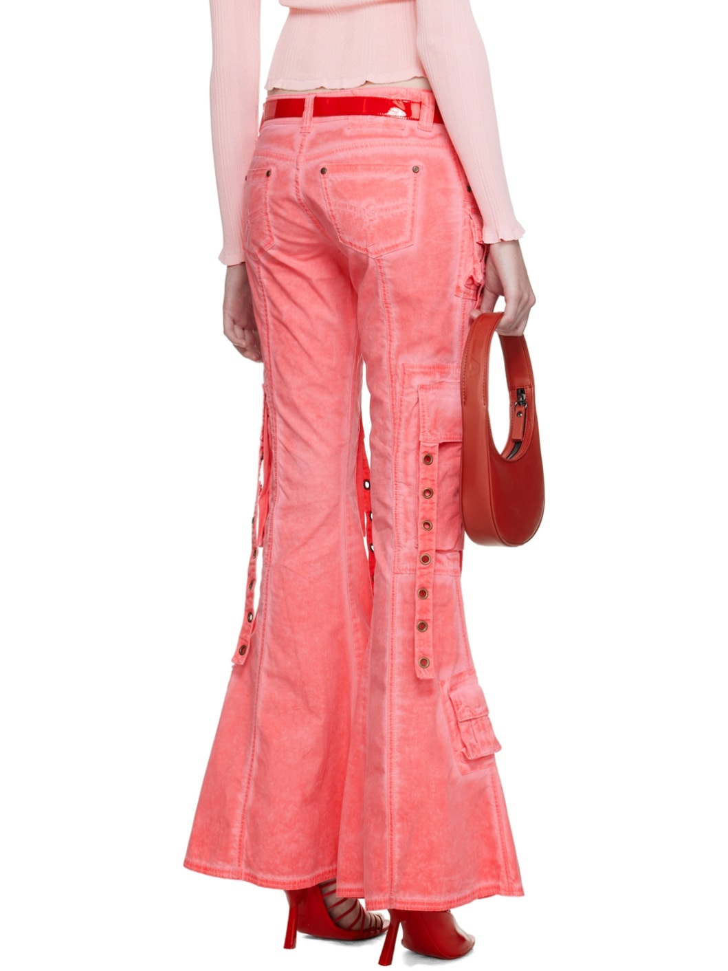 SSENSE Exclusive Pink Trousers - 3