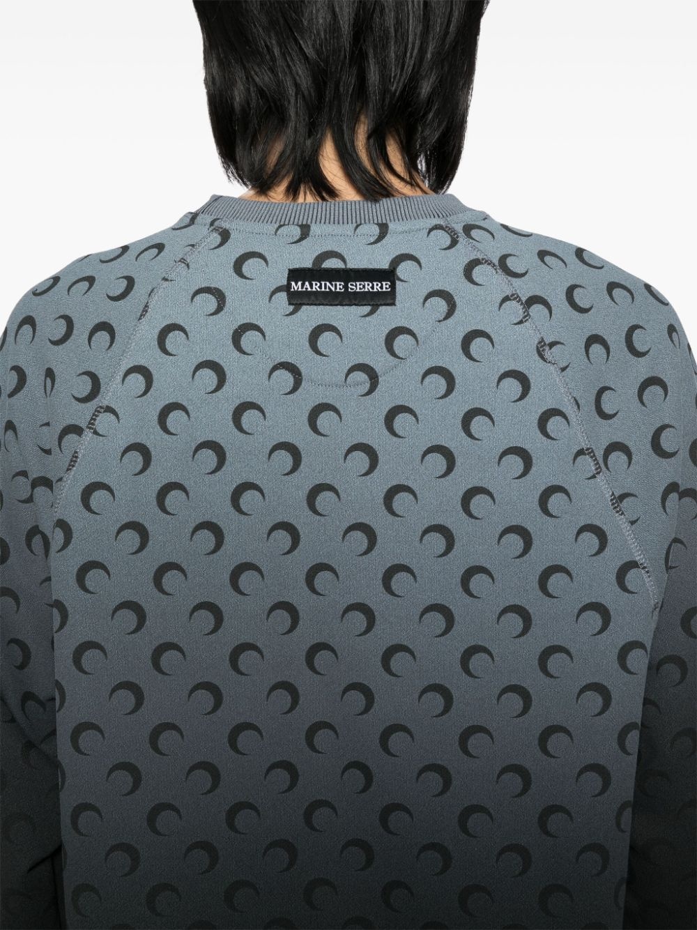moon-logo raglan-sleeves sweatshirt - 5
