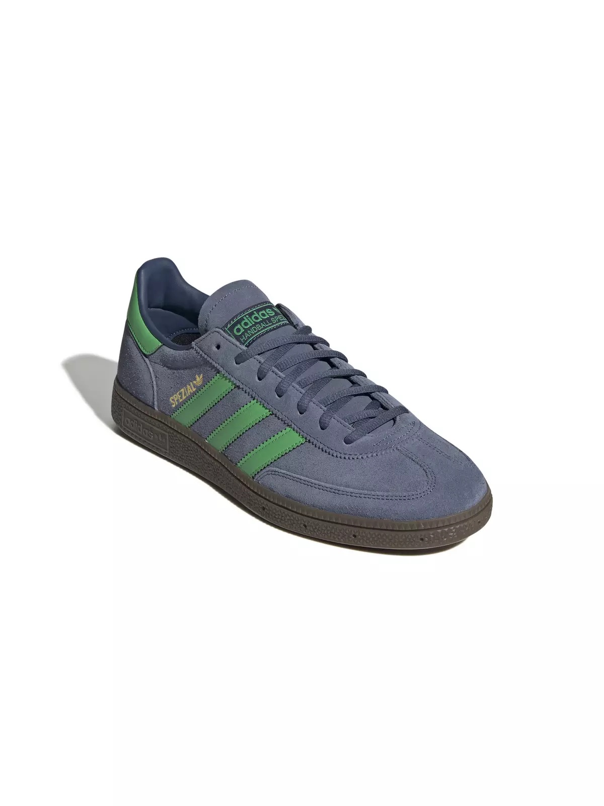 Originals Handball Spezial "Preloved Ink/Semi Screaming Green/Gold Metallic" Men's Shoe - 3