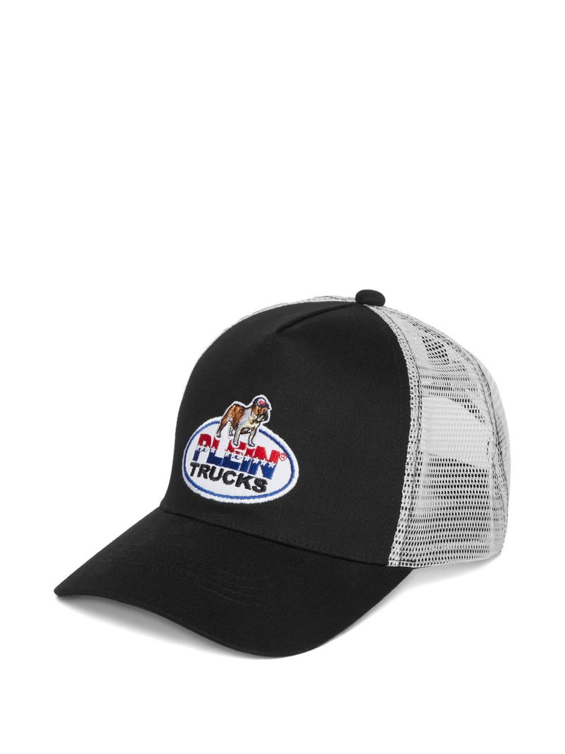 bulldog-emblem mesh cap 1