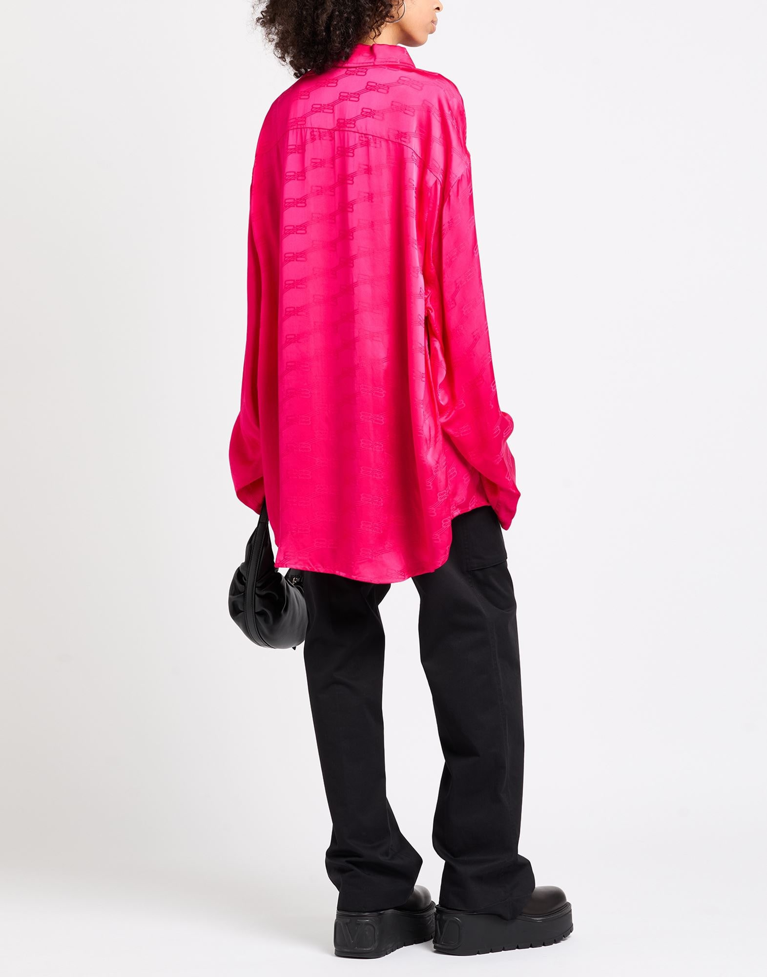 Fuchsia Women's Patterned Shirts & Blouses - 3