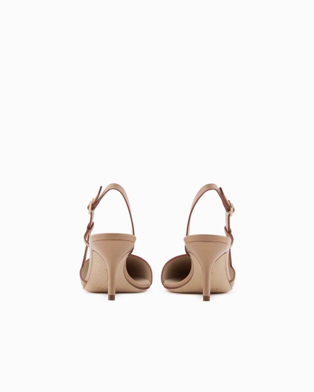 LEATHER AND SUEDE SLINGBACKS - 4