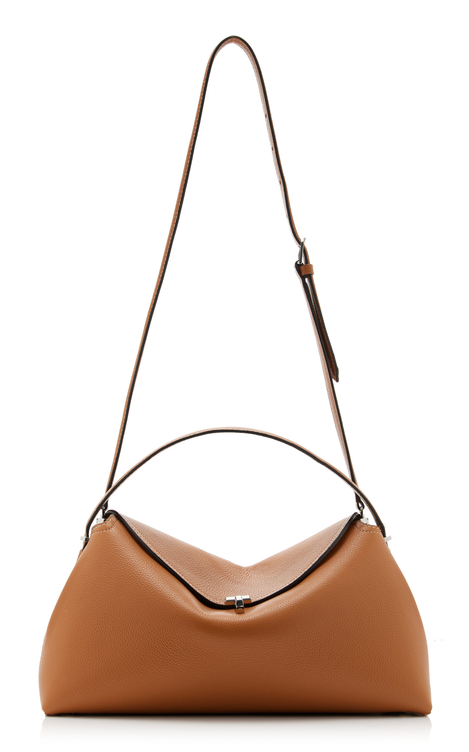 T-Lock Leather Top Handle Bag neutral - 4