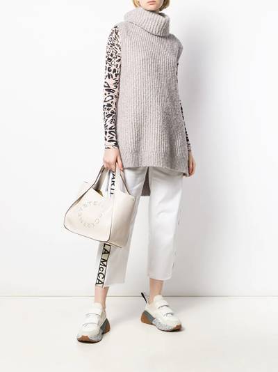 Stella McCartney small Stella Logo tote outlook