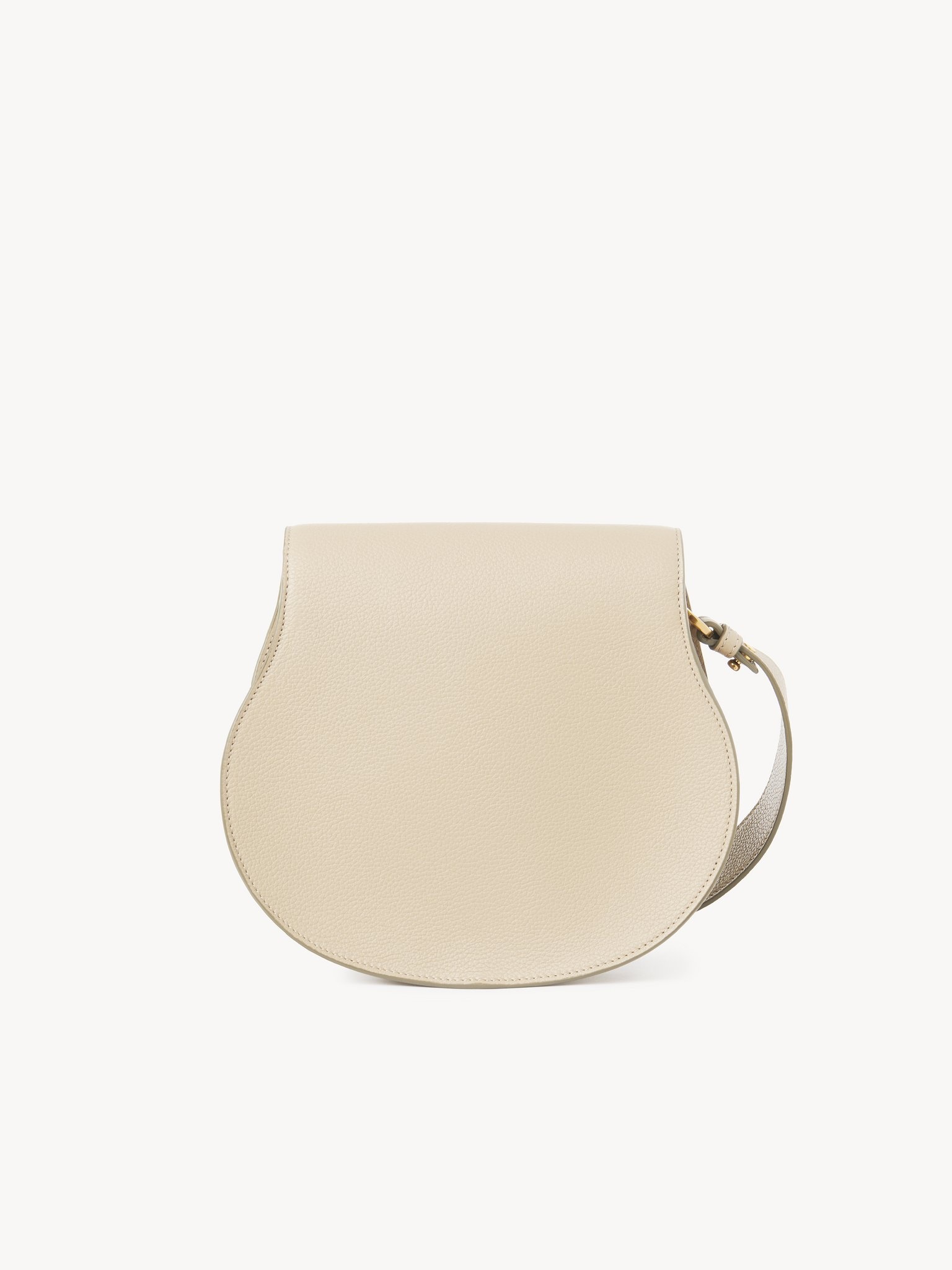 MARCIE SADDLE BAG IN GRAINED LEATHER - 3