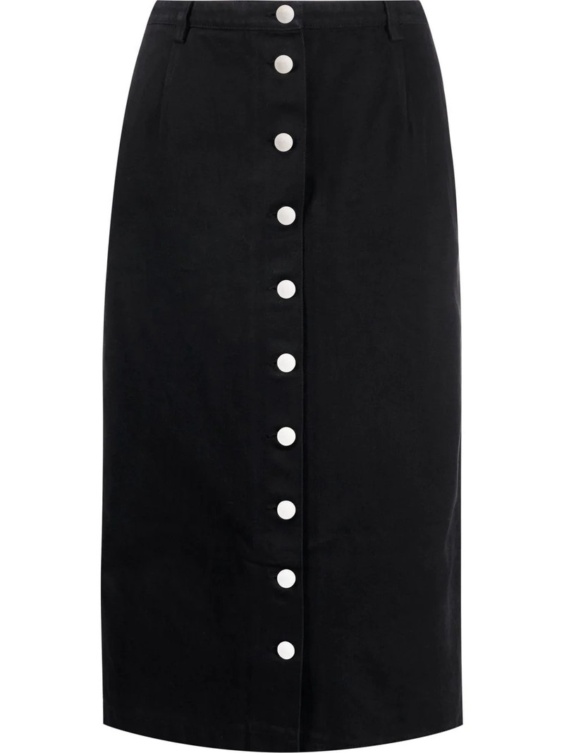 button-down midi skirt 1