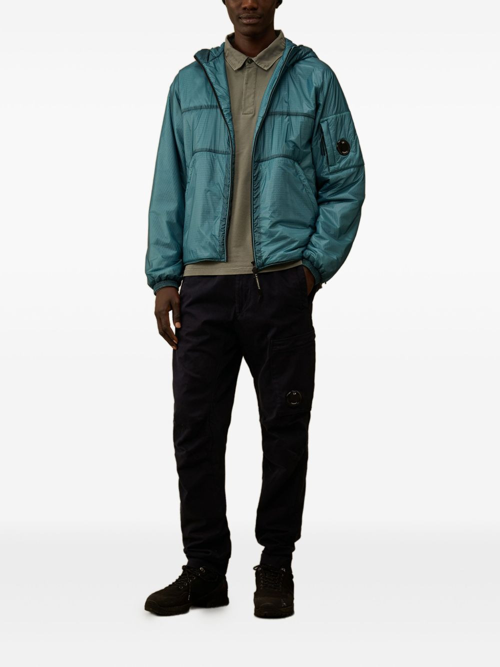 hooded quilted jacket - 2