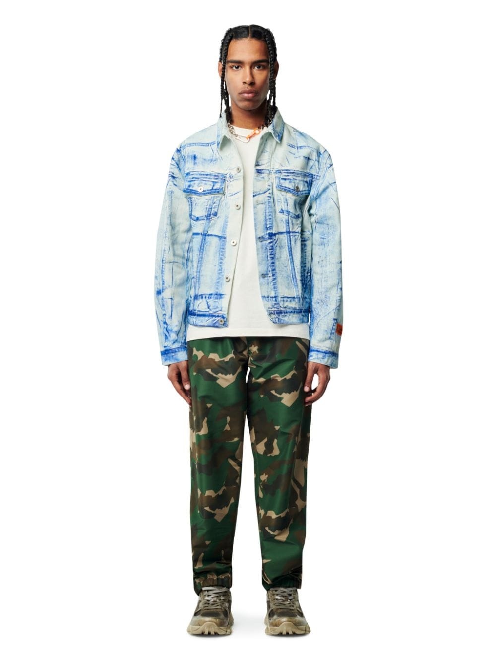 OVERDYED SPRAY REGULAR JACKET - 2