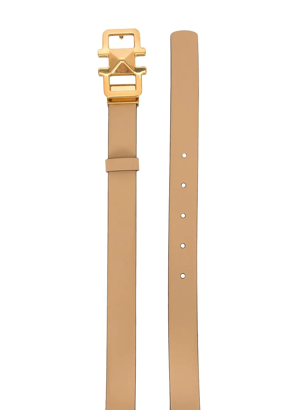 gold buckle belt - 2