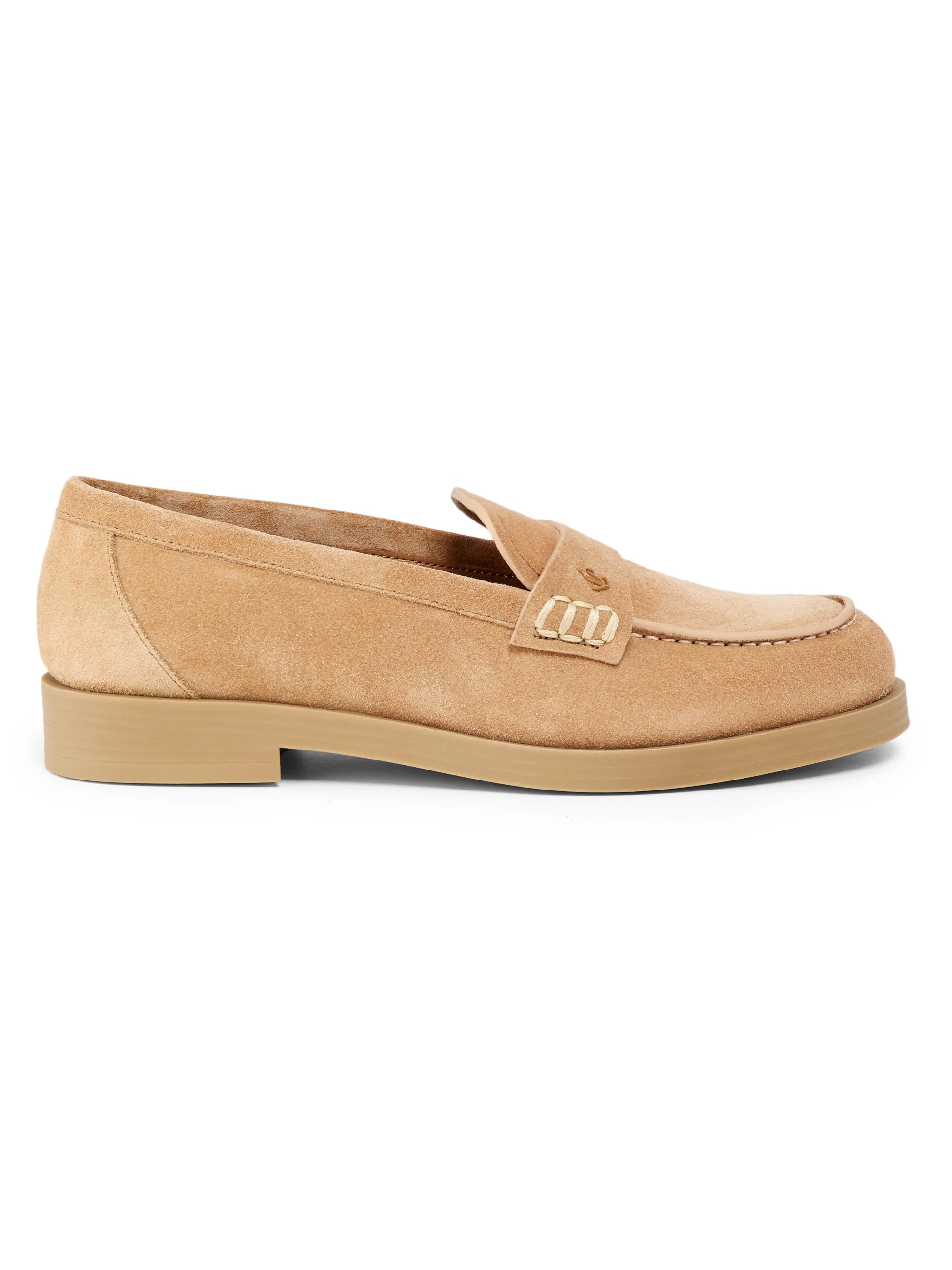 Women's Ivy Velvet Suede Loafers - Toffee - 1
