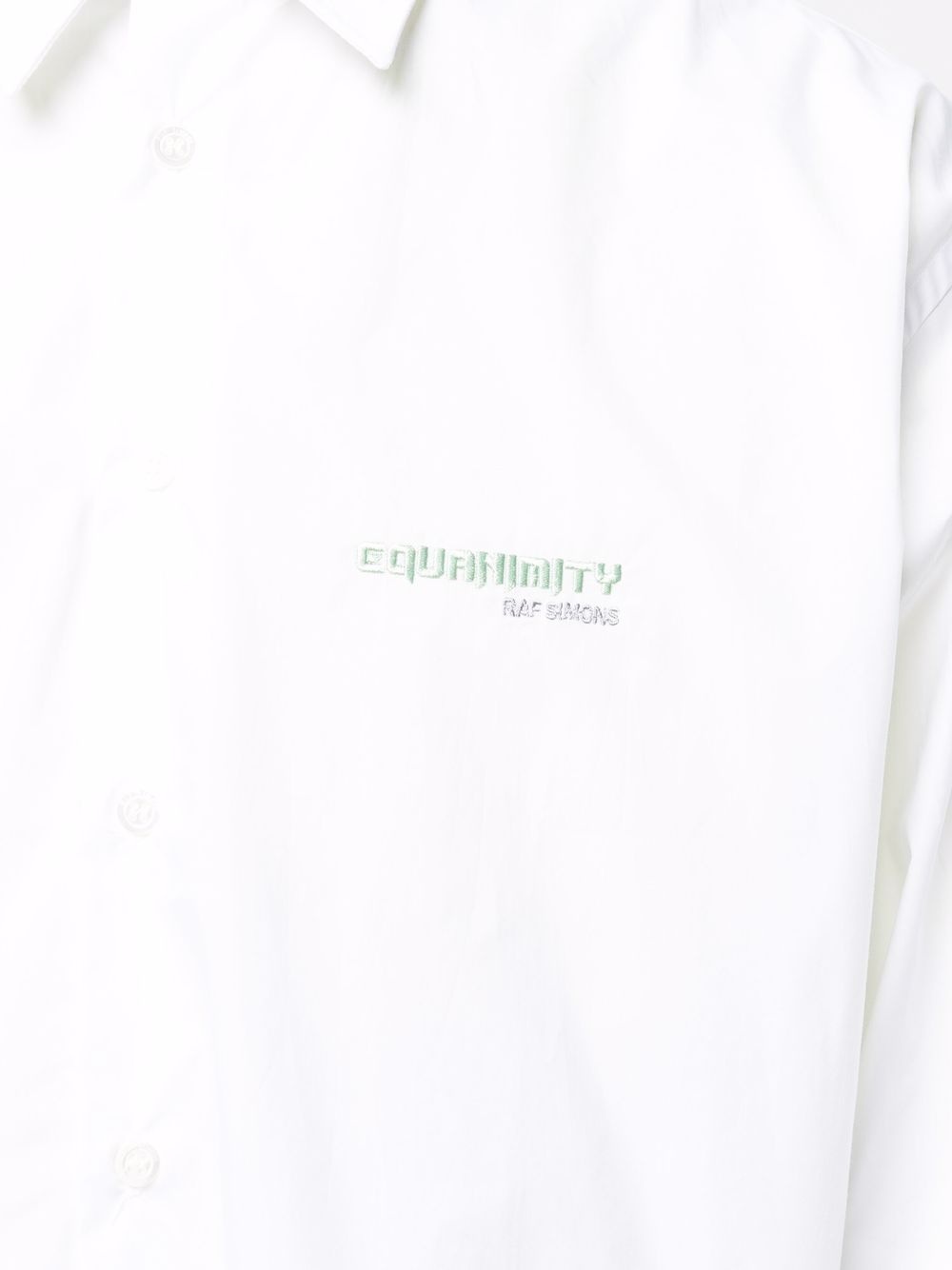embroidered-logo shirt - 5