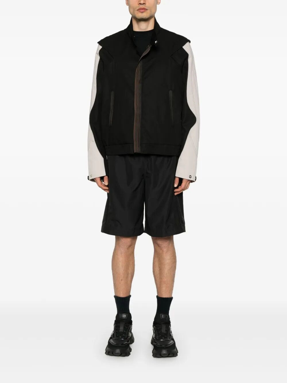 Bermuda Shorts With `4G` Details - 2
