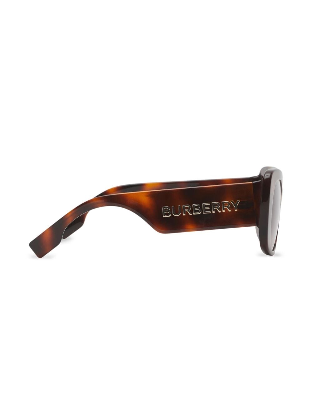 logo-embossed oversize-frame sunglasses - 2