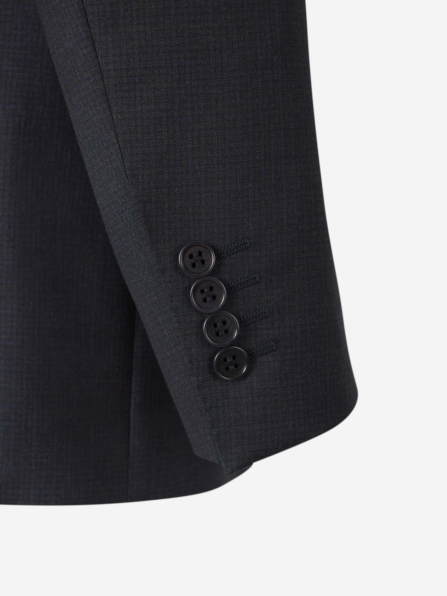 PLAIN WOOL SUIT - 5