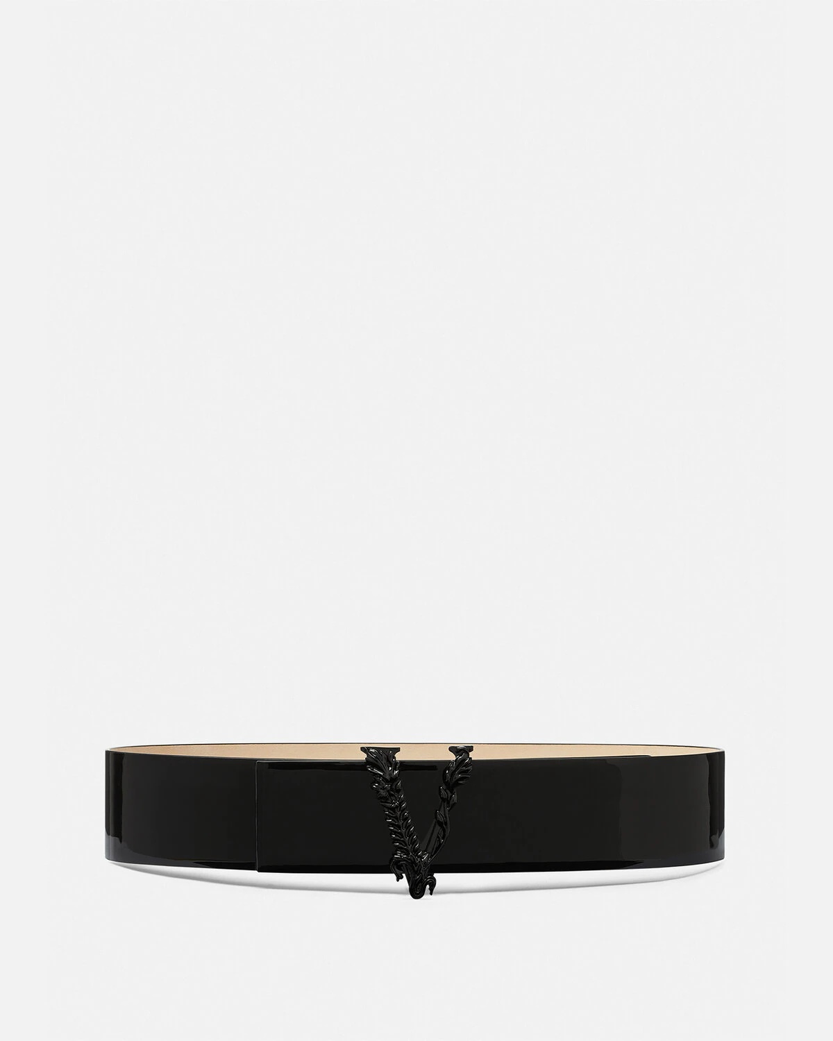 Virtus Waist Patent Leather Belt - 1