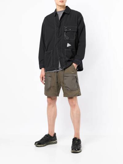 and Wander flap-pocket long-sleeve shirt outlook