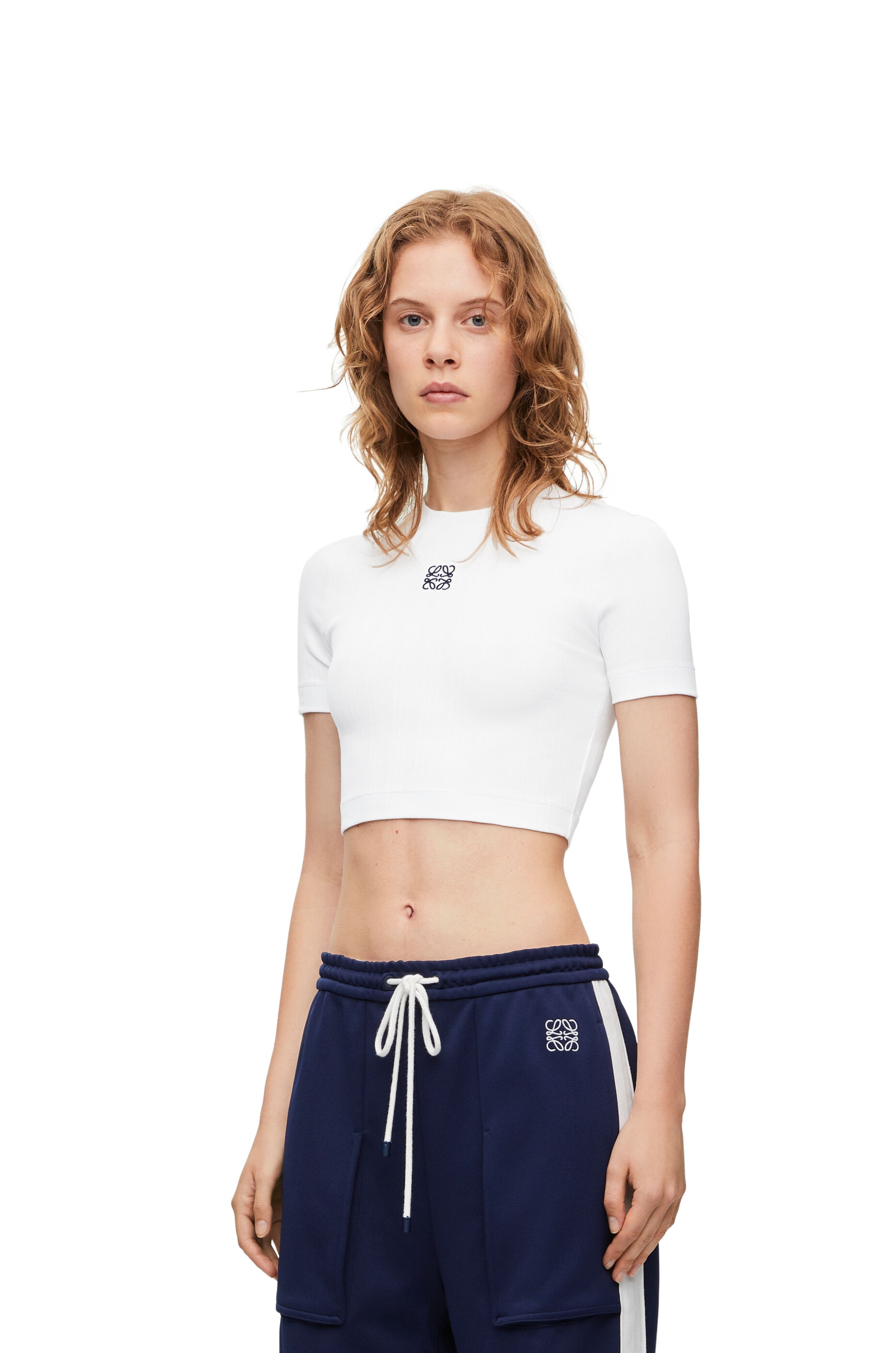 Cropped top in cotton - 3